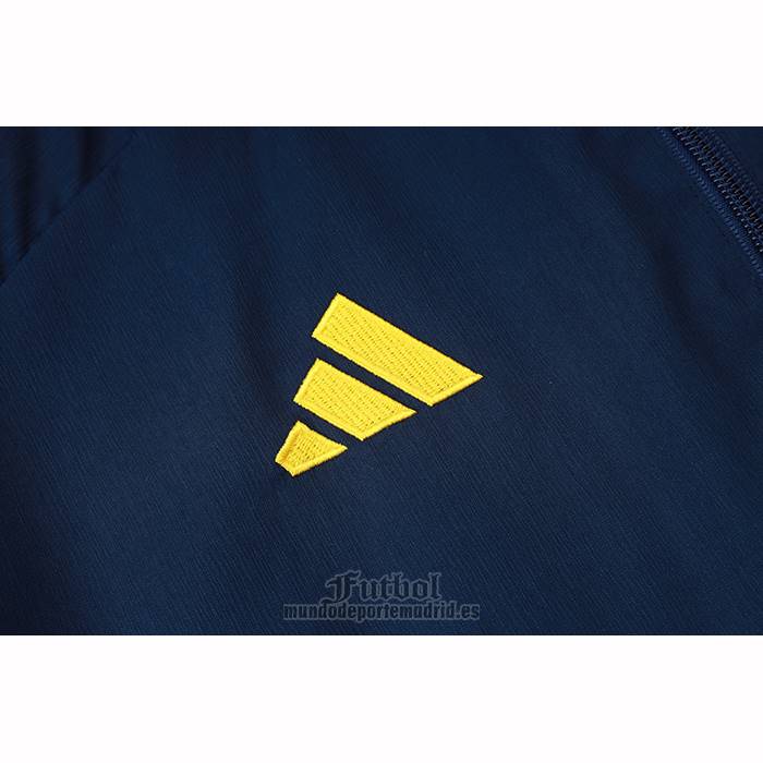 Chandal de Chaqueta del Boca Juniors Nino 2025-2026 Azul